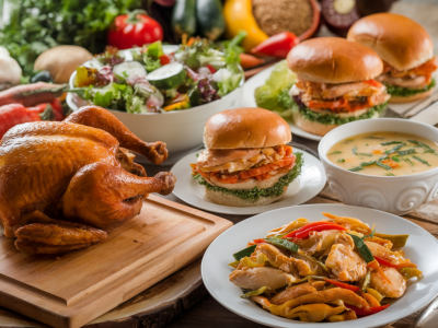 How do i turn one rotisserie chicken into five totally different weeknight meals with one shopping list