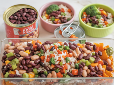 the exact pantry mix to turn a can of beans into three kid-approved lunches in under 20 minutes