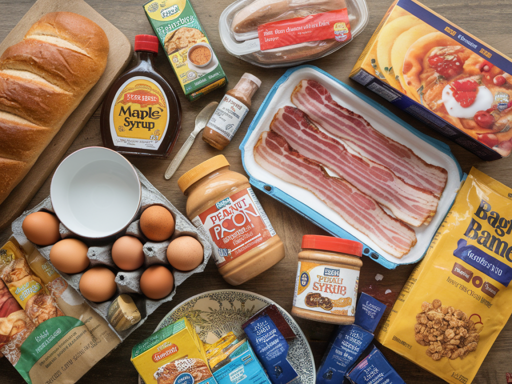 what to buy at the dollar store to build a week's worth of budget breakfasts that actually taste good