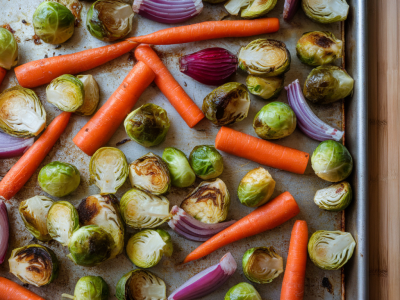 The simple timing trick that makes roasted vegetables crisp, not soggy